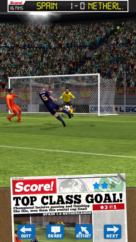 Ảnh chụp màn hình của Score!