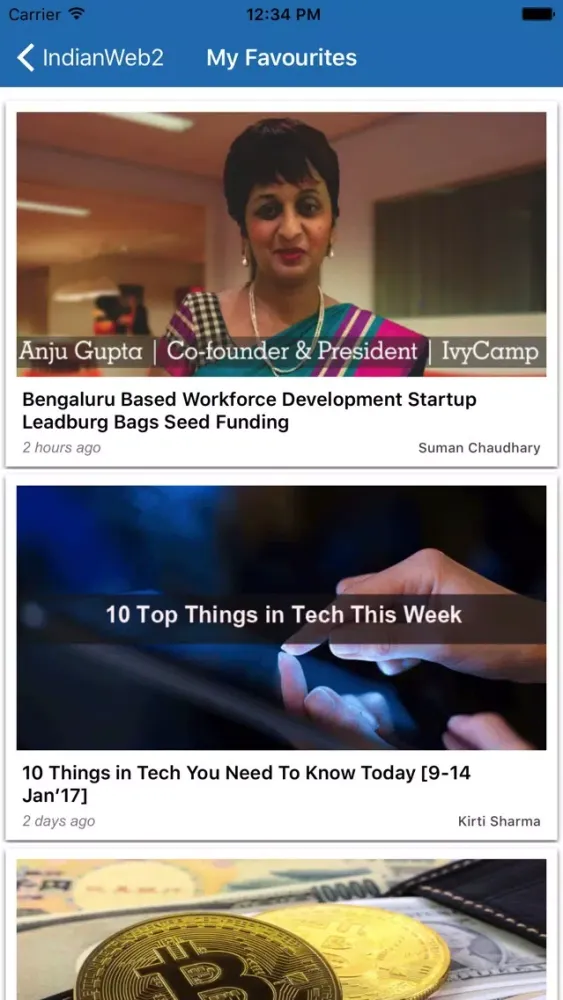 Tangkapan skrin IndianWeb2
