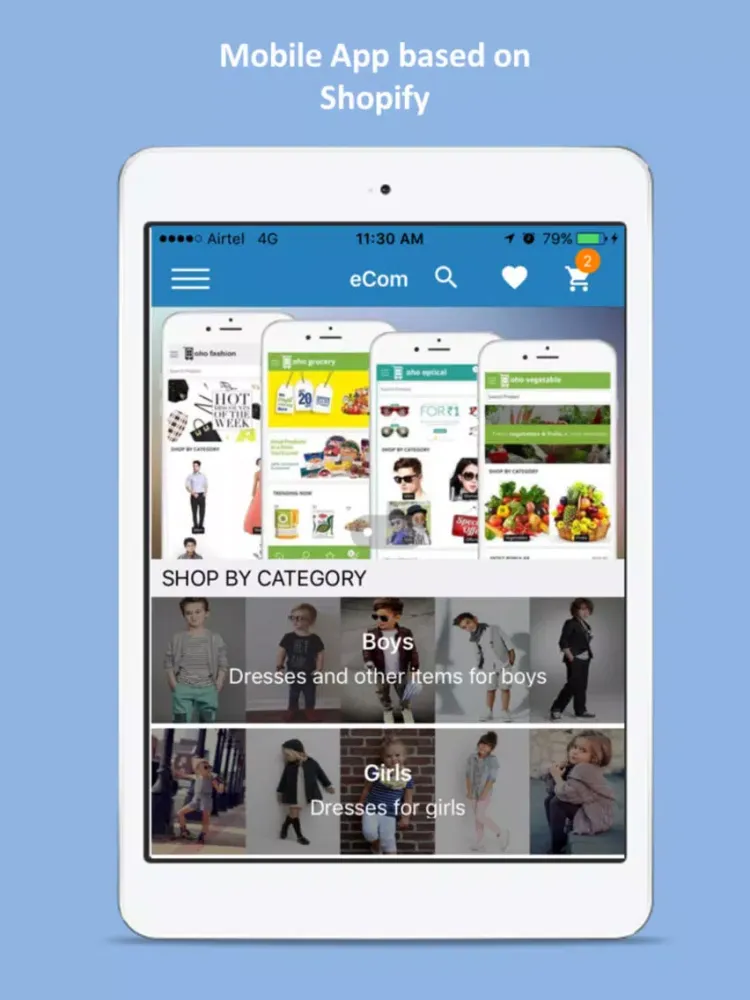 Firstwire Fashion Store iPad 应用截图