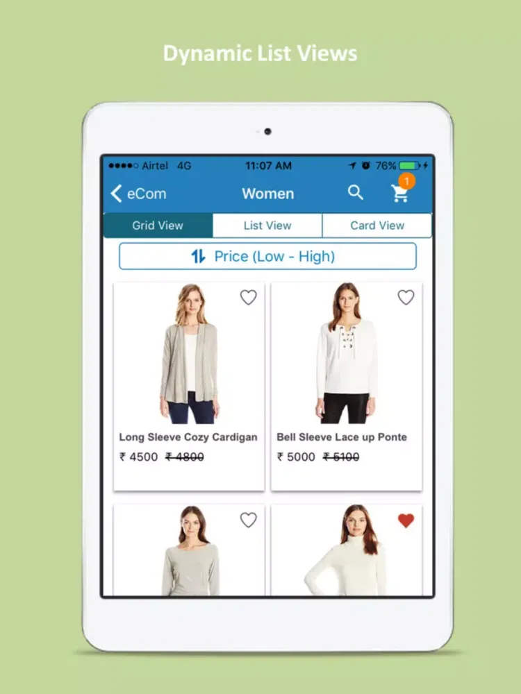 Firstwire Fashion Store iPad 应用截图
