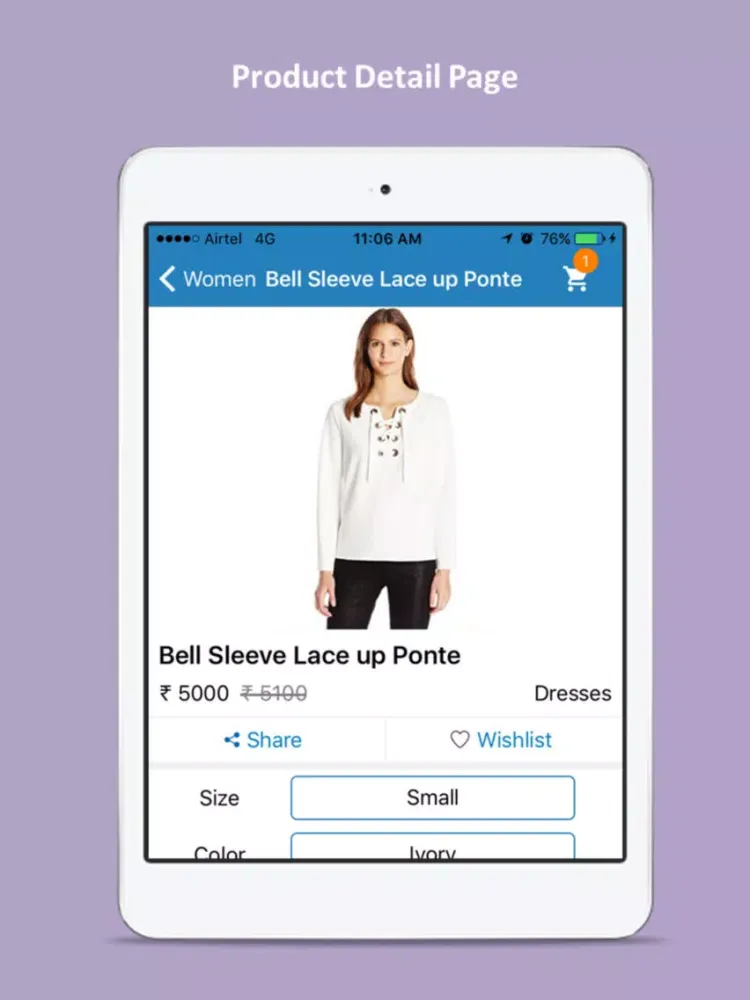 Firstwire Fashion Store iPad 应用截图