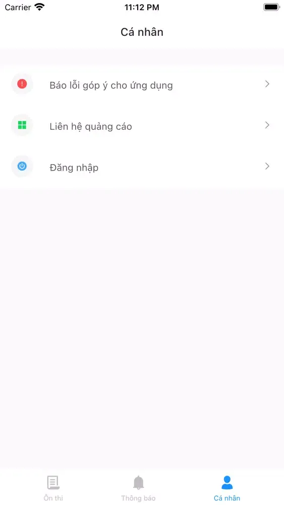 Ôn Thi ĐTNĐ應用截圖