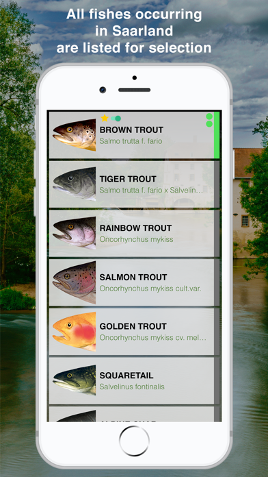 Fishguide Saarland 스크린샷