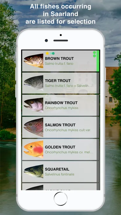 Fishguide Saarland স্ক্রিনশট