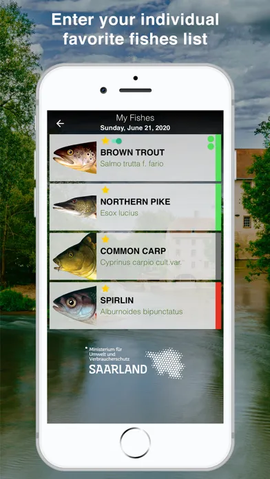 Fishguide Saarland স্ক্রিনশট