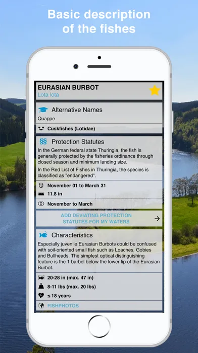 Скриншоты Fishguide Thuringia