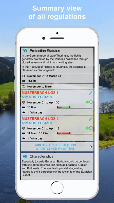 Скриншоты Fishguide Thuringia