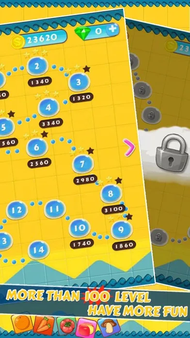 Captures d'écran de Eat Fruit link link 2
