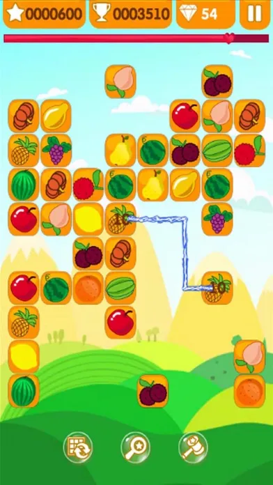ภาพหน้าจอของ FRUIT Link Link - Connect Two