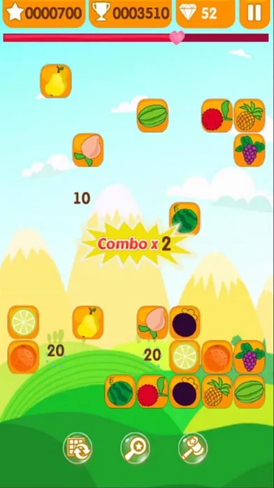 ภาพหน้าจอของ FRUIT Link Link - Connect Two