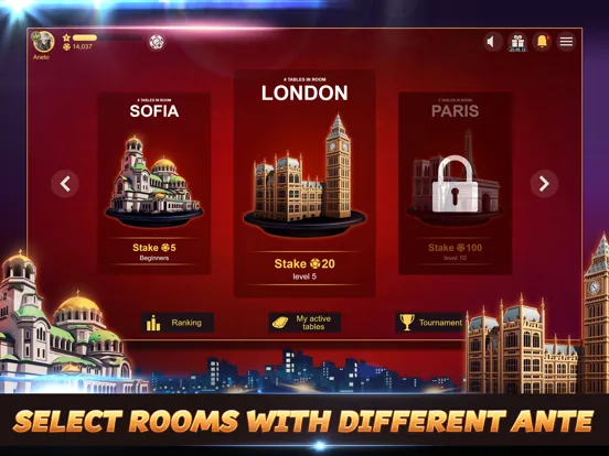 Svara - 3 Card Poker Online iPad 應用截圖