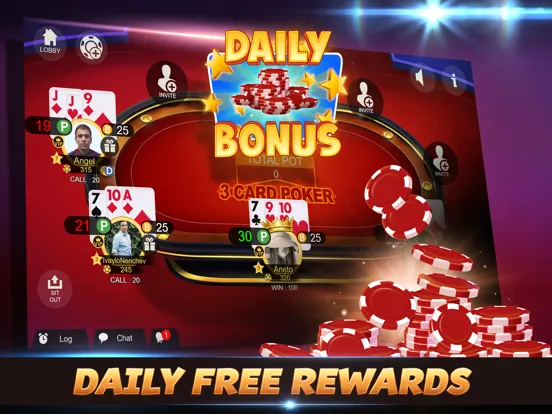 Svara - 3 Card Poker Online iPad 應用截圖