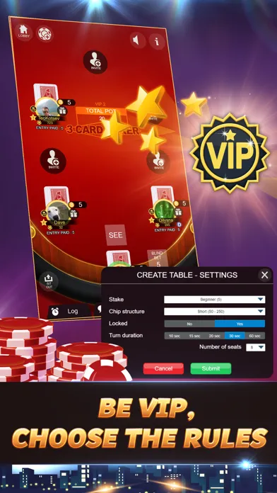 Svara - 3 Card Poker Online應用截圖