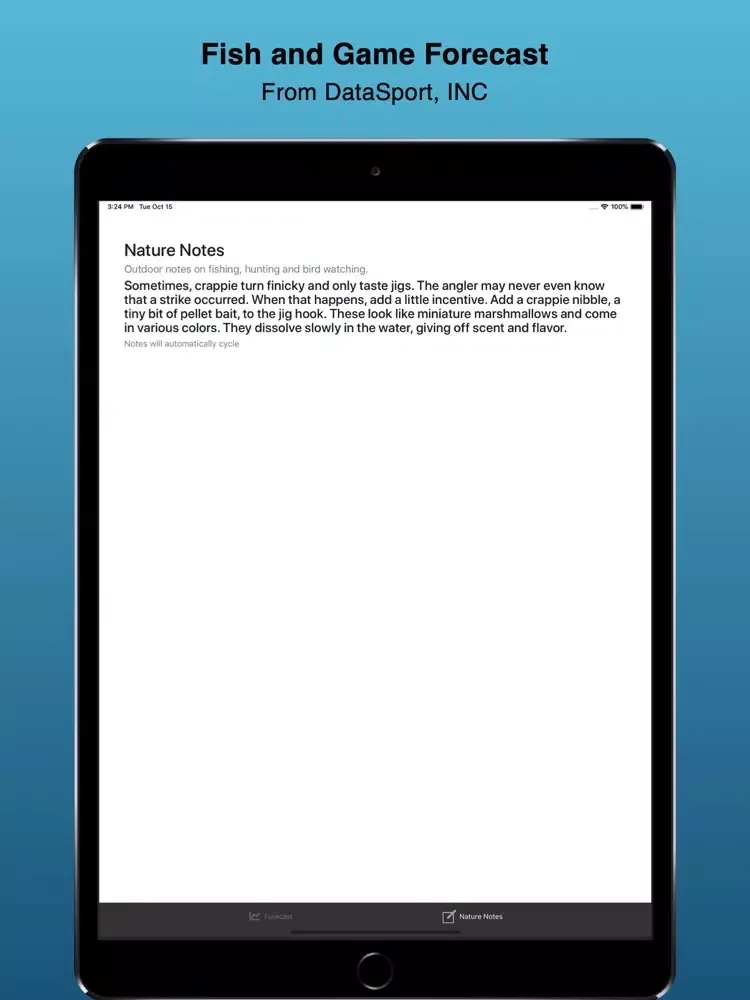 Скриншоты FishCast and HuntCast 2020 iPad 
