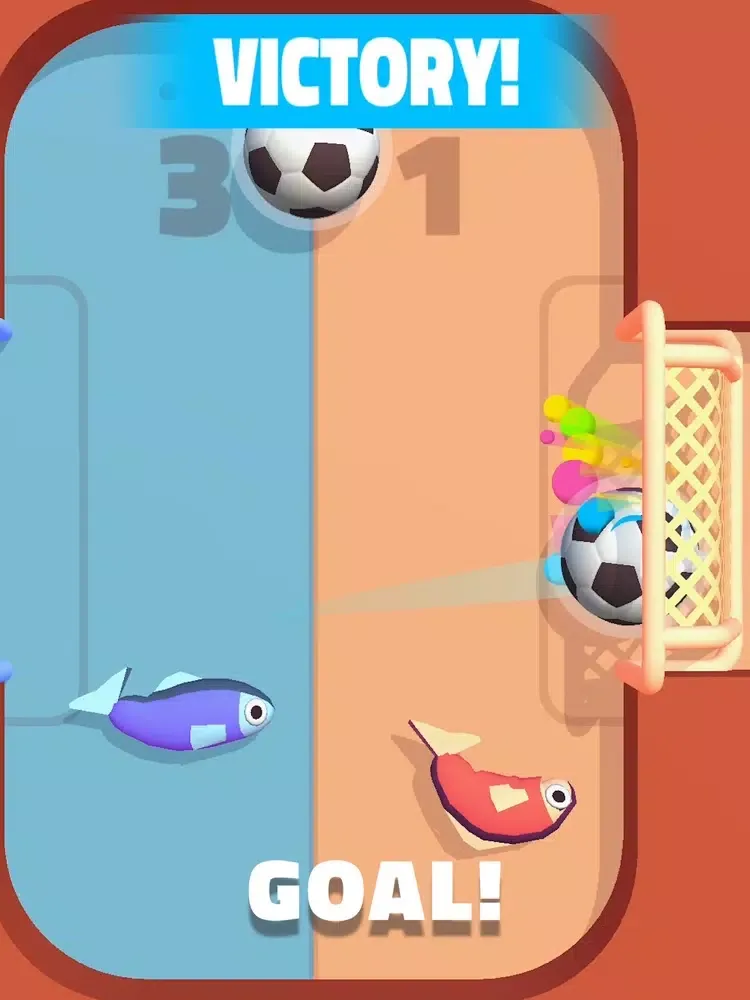 Zrzuty ekranu Soccer Fish iPad 