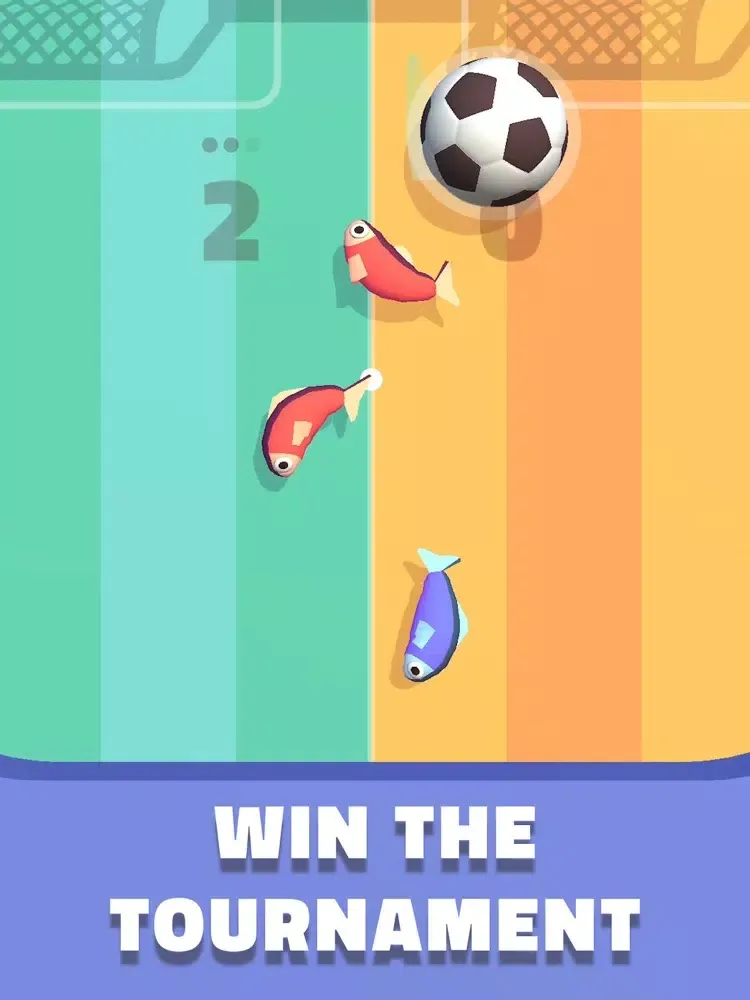 Zrzuty ekranu Soccer Fish iPad 