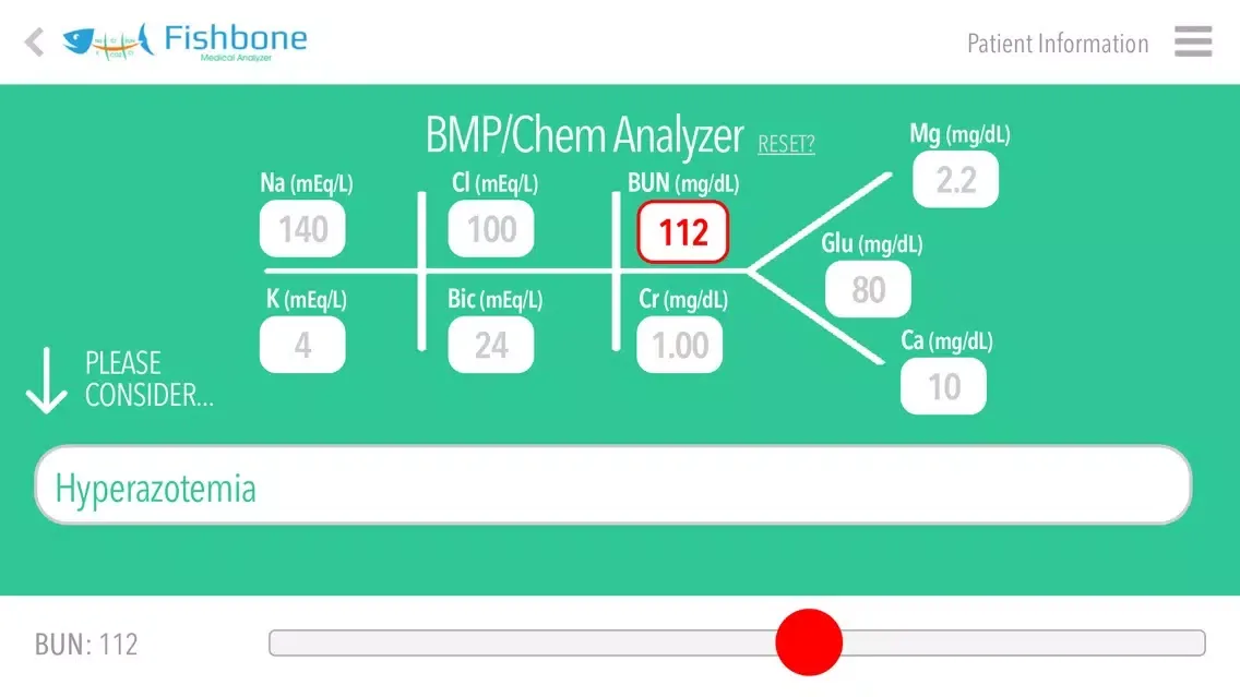 Fishbone Lab Analyzer Screenshots