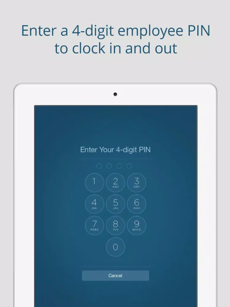 Fishbowl Time and Labor - Time Clock Terminal and Employee Time Tracking iPad  স্ক্রিনশট