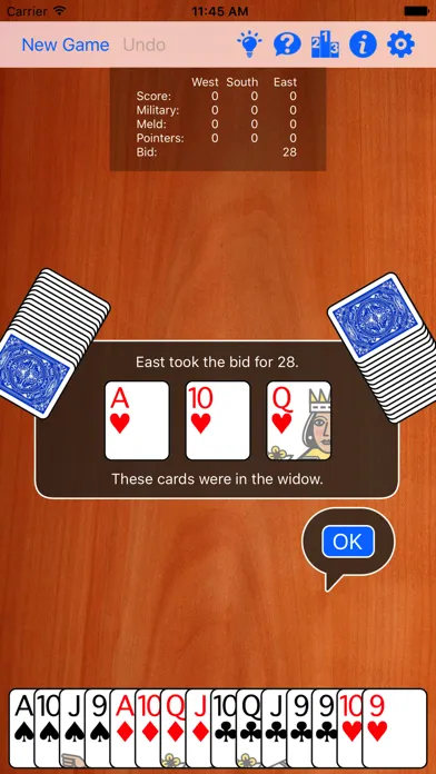 Cutthroat Pinochle应用截图