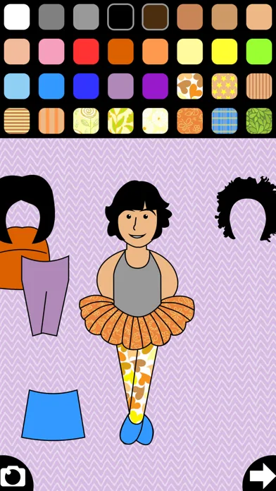 Tangkapan layar Dress-up