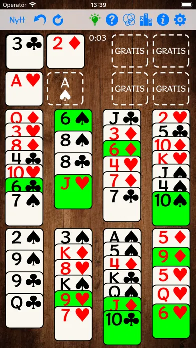 FreeCell Screenshots