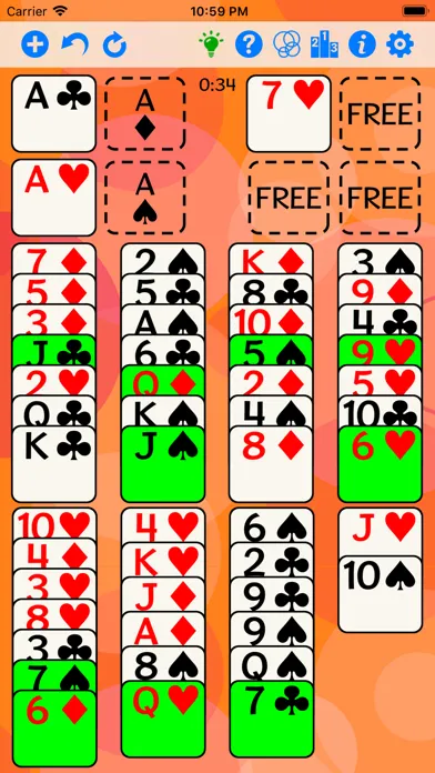 FreeCell Screenshots