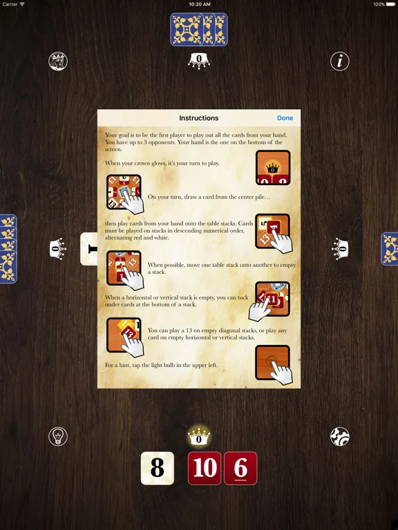 Kings in the Corners+ iPad 應用截圖