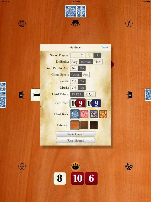 Kings in the Corners+ iPad 應用截圖