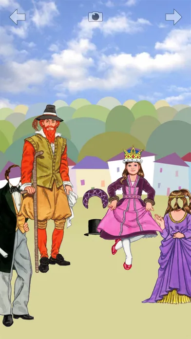 ภาพหน้าจอของ Paper Dolls Sampler