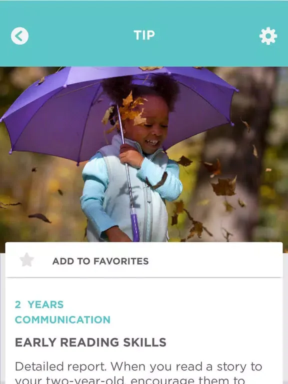 Capturas de pantalla de GROW CHILDHOOD™ Development App iPad 