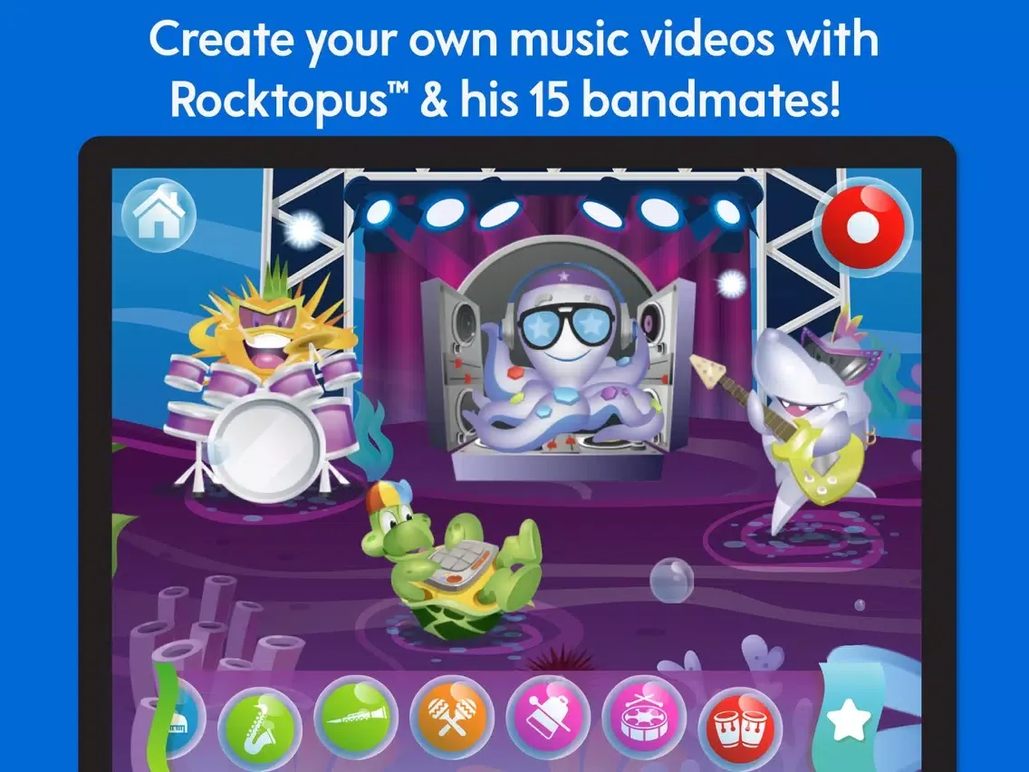 Think & Learn Rocktopus iPad 應用截圖