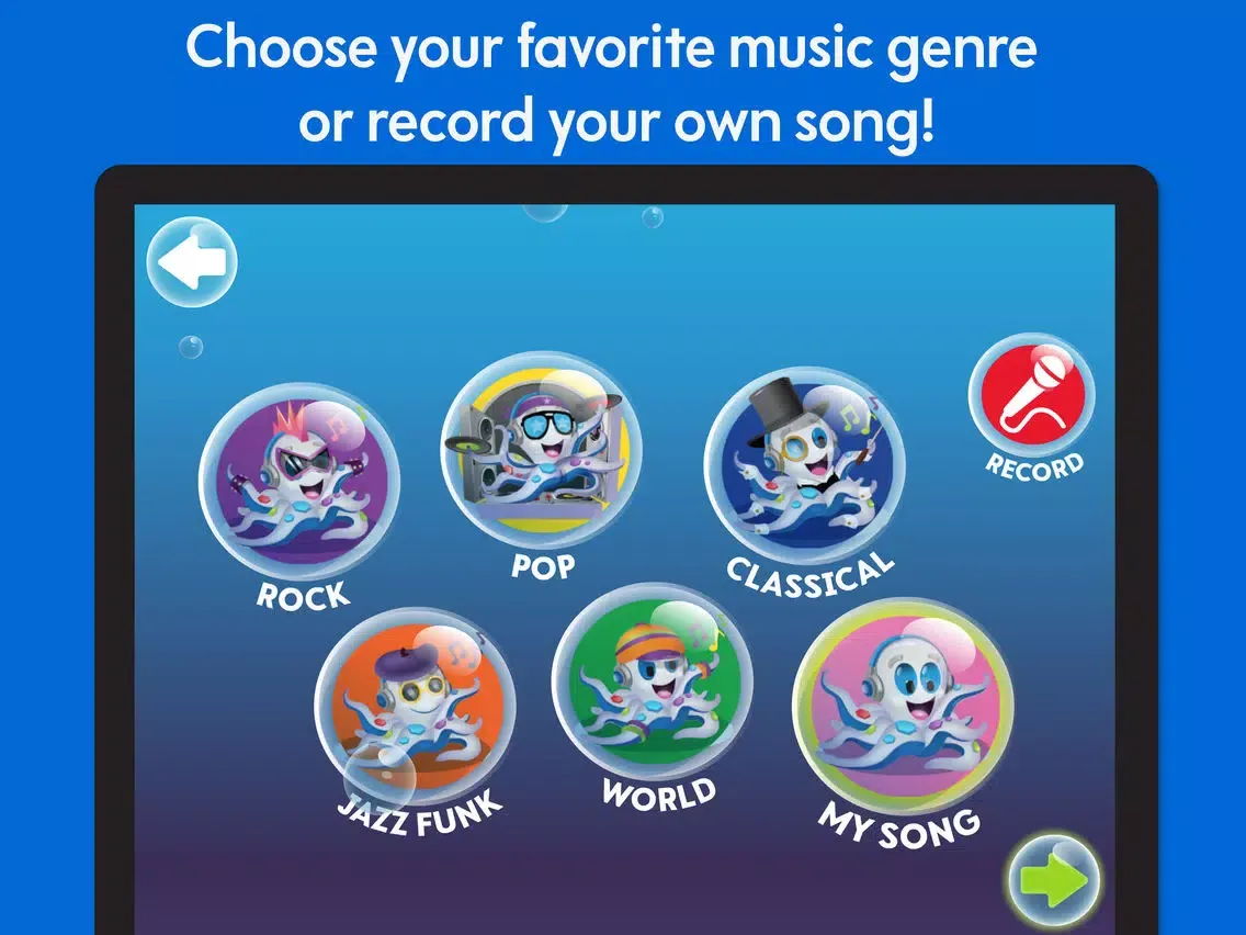 Think & Learn Rocktopus iPad 應用截圖