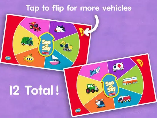 See 'n Say Vehicles iPad  Screenshots
