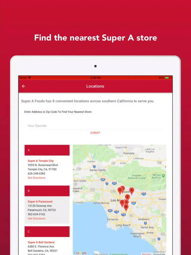 Скриншоты Super A Foods iPad 
