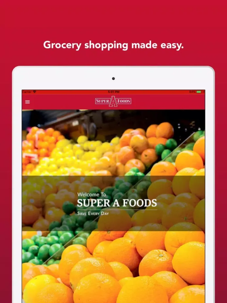 Скриншоты Super A Foods iPad 