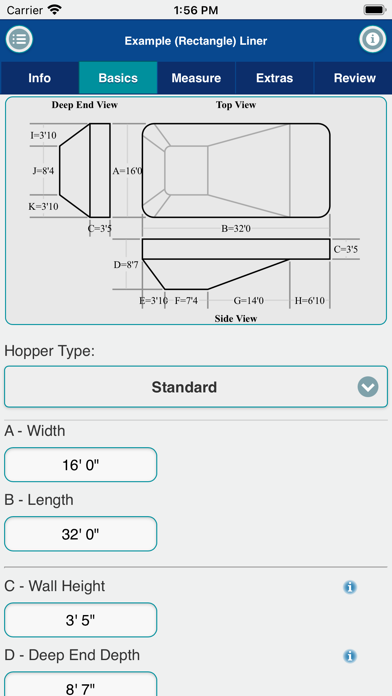 Tangkapan layar Loop-Loc A-B Measure Pro