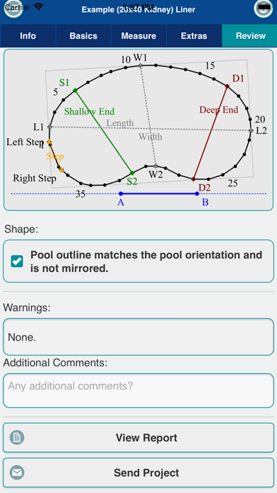 Tangkapan layar Loop-Loc A-B Measure Pro