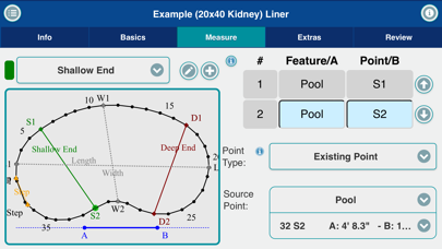 Tangkapan layar Loop-Loc A-B Measure Pro