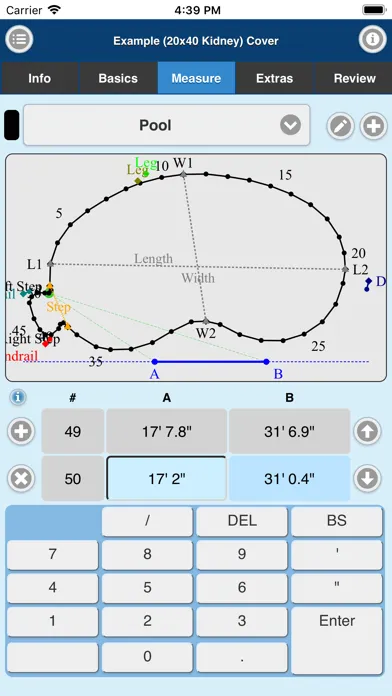 Imperial Measuring App স্ক্রিনশট