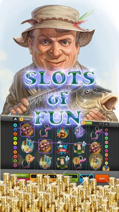 Zrzuty ekranu Fisherman Slots - Big Fish