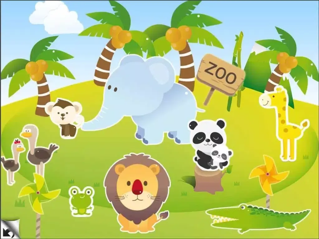 Capturas de tela do Kids game collection