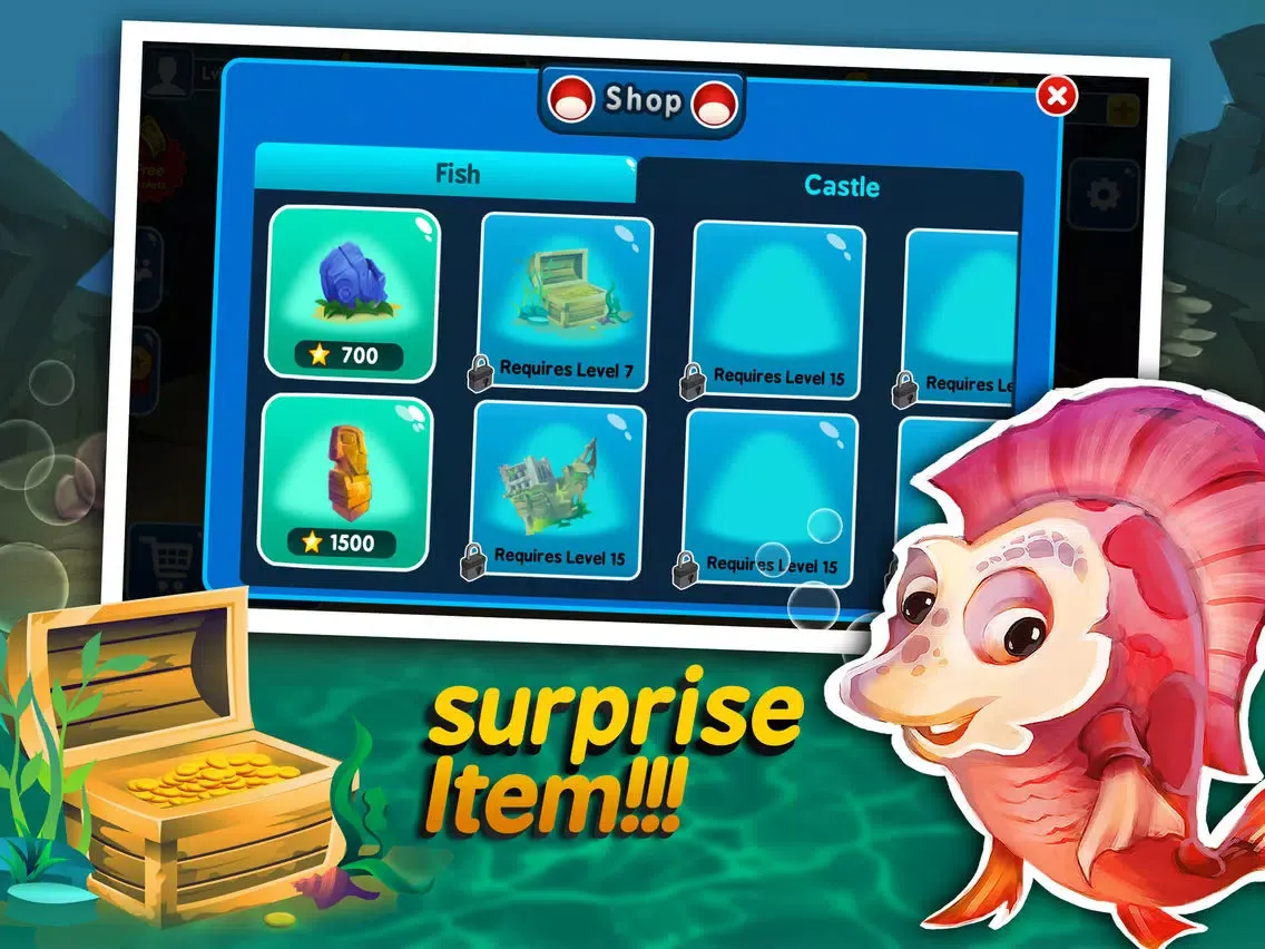 Tangkapan skrin Fish Frenzy Bingo iPad 