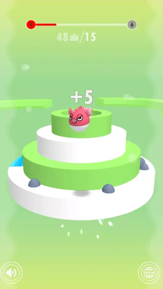 Bouncing Fish! سکرین شاٹس