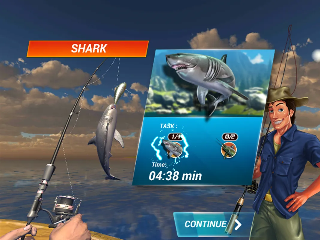 Fishing Deep Sea Simulator 3D स्क्रीनशॉट