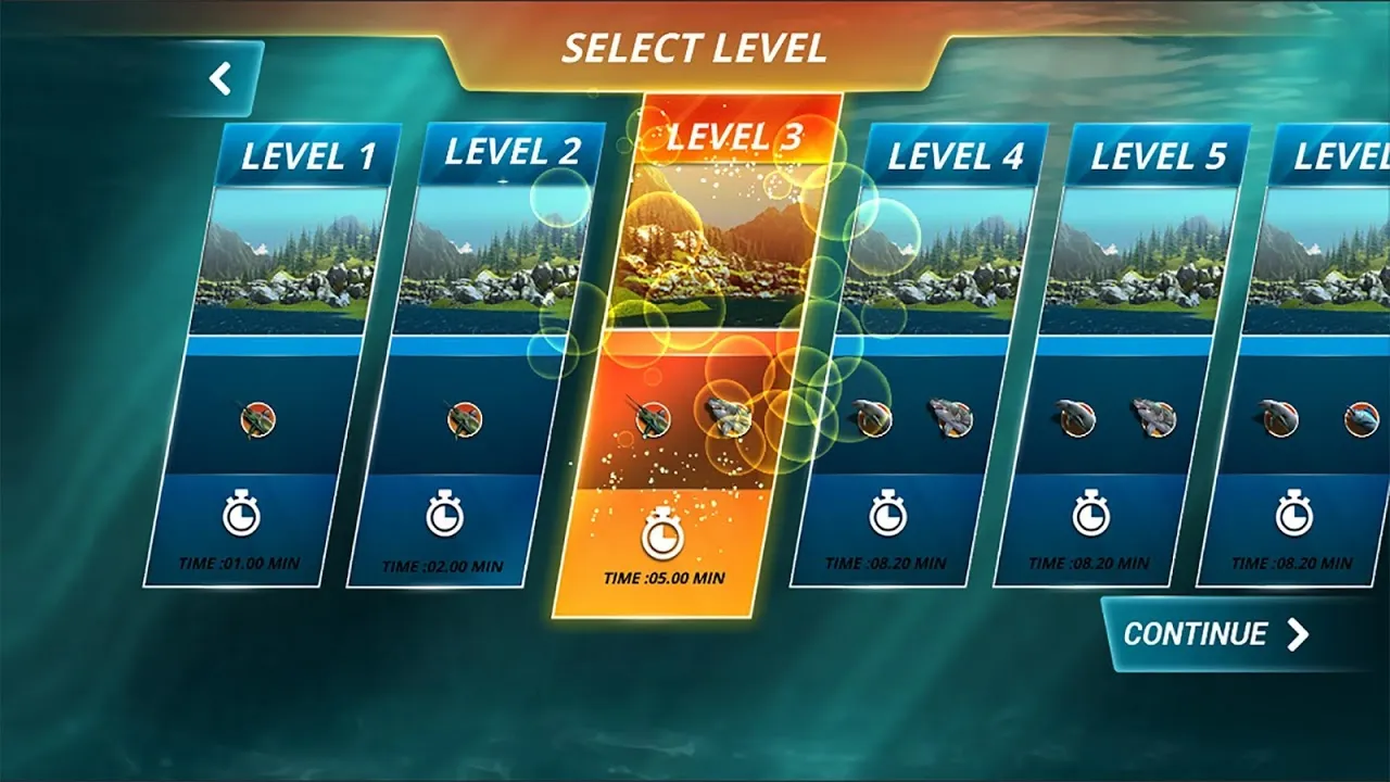 Fishing Deep Sea Simulator 3D स्क्रीनशॉट
