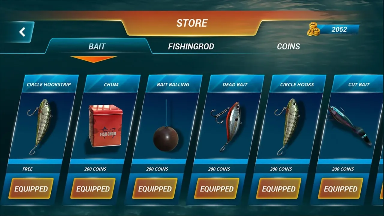 Fishing Deep Sea Simulator 3D स्क्रीनशॉट
