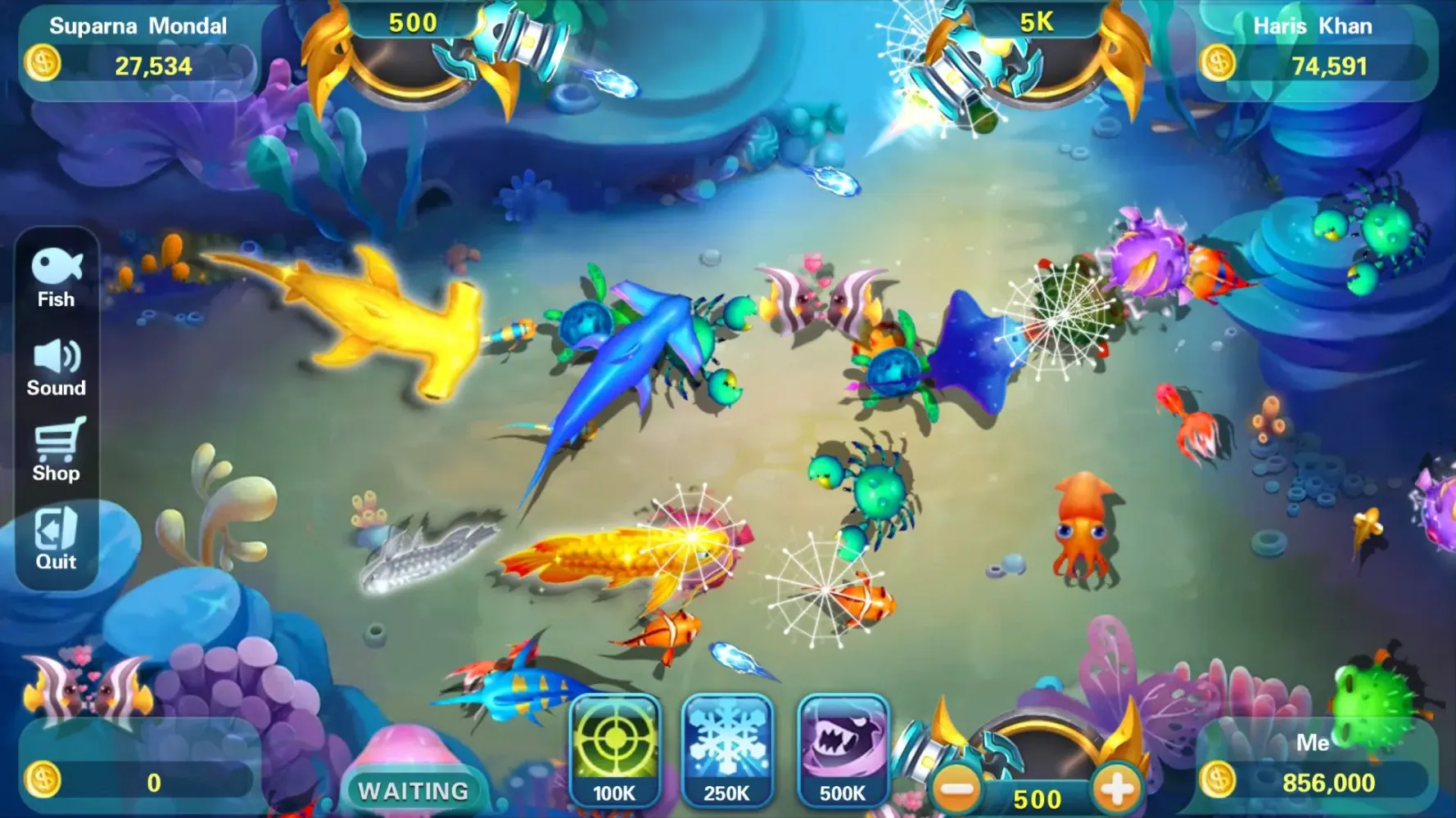 Fishing Storm Jackpot Screenshots