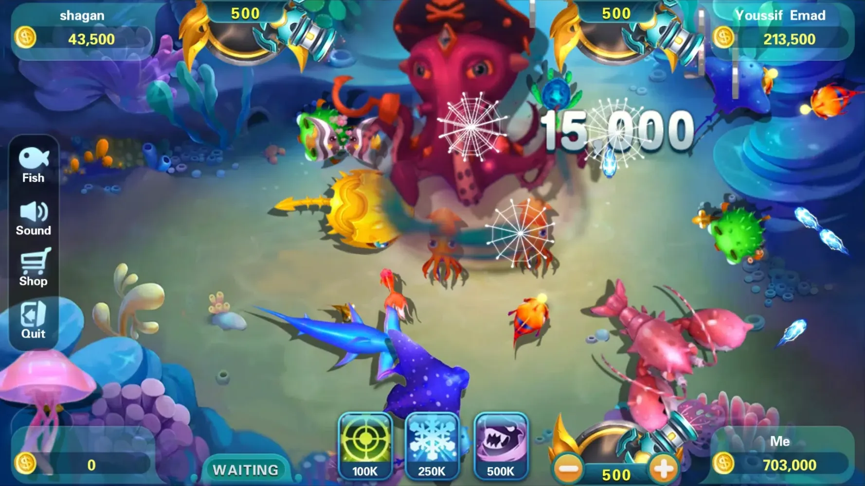 Fishing Storm Jackpot Screenshots