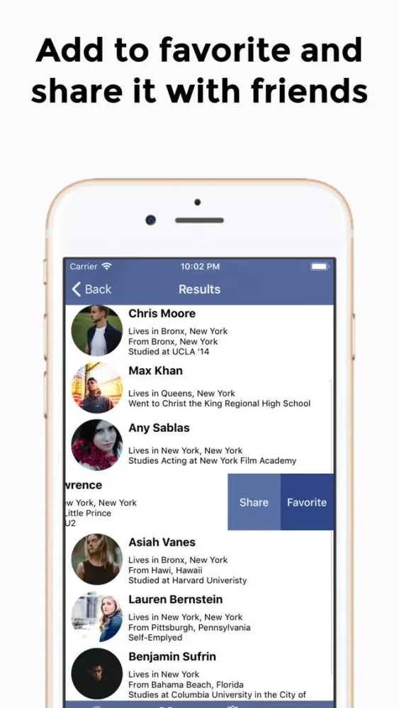 Social Search - Profile Viewer スクリーンショット