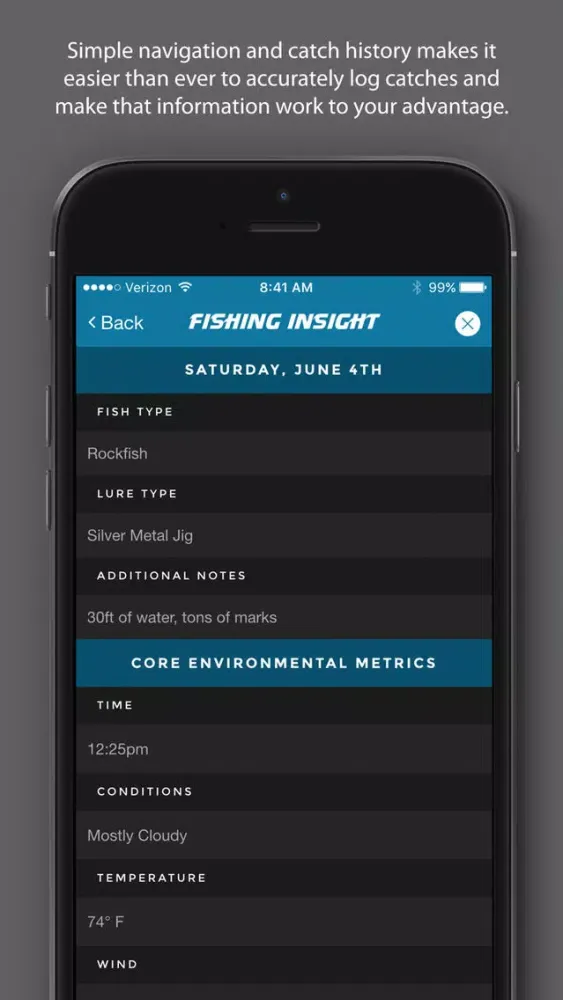 Fishing Insight - Intelligent Fishing Logbook应用截图